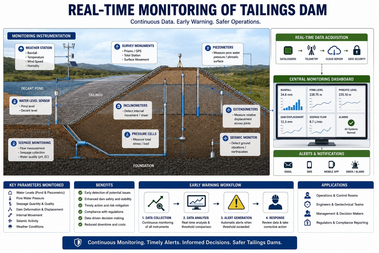 tailings dam monutoring